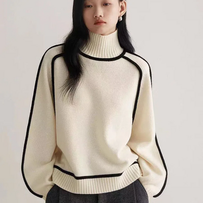 Aspen | Sweter z golfem z kaszmiru