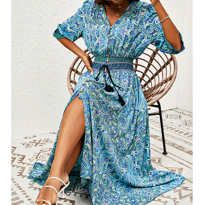 Josiane | Maxi Sukienka Breeze w Stentøj