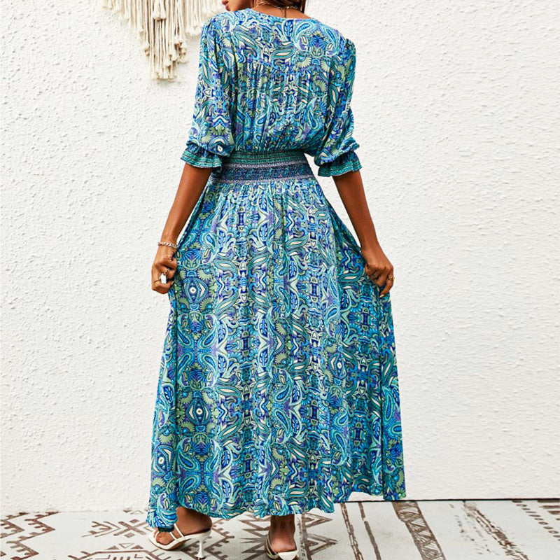 Josiane | Maxi Sukienka Breeze w Stentøj