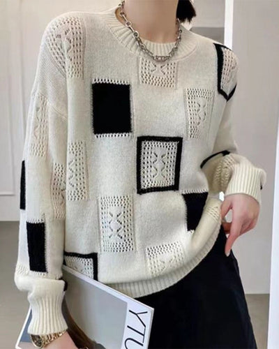 Nancy | Sweter i patchwork