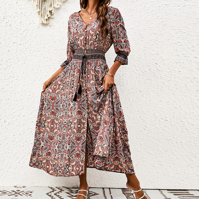 Josiane | Maxi Sukienka Breeze w Stentøj