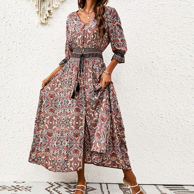 Josiane | Maxi Sukienka Breeze w Stentøj