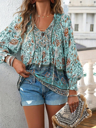 Arya | Bluzka Paysanne Boho Blossom