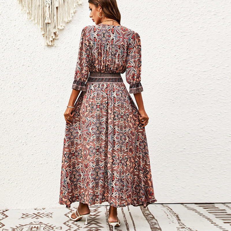 Josiane | Maxi Sukienka Breeze w Stentøj