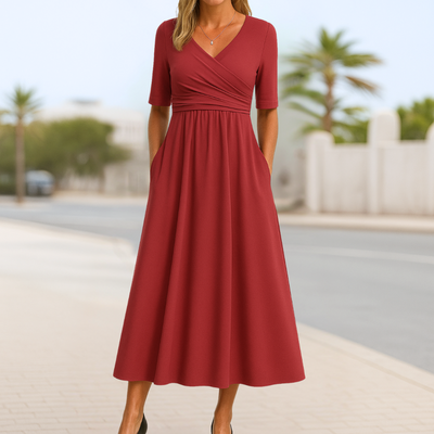 Rosella | Elegancka i Flatterująca Sukienka