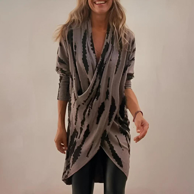 Elise | Tunika Luxe z dekoltem w serek i luźnym krojem