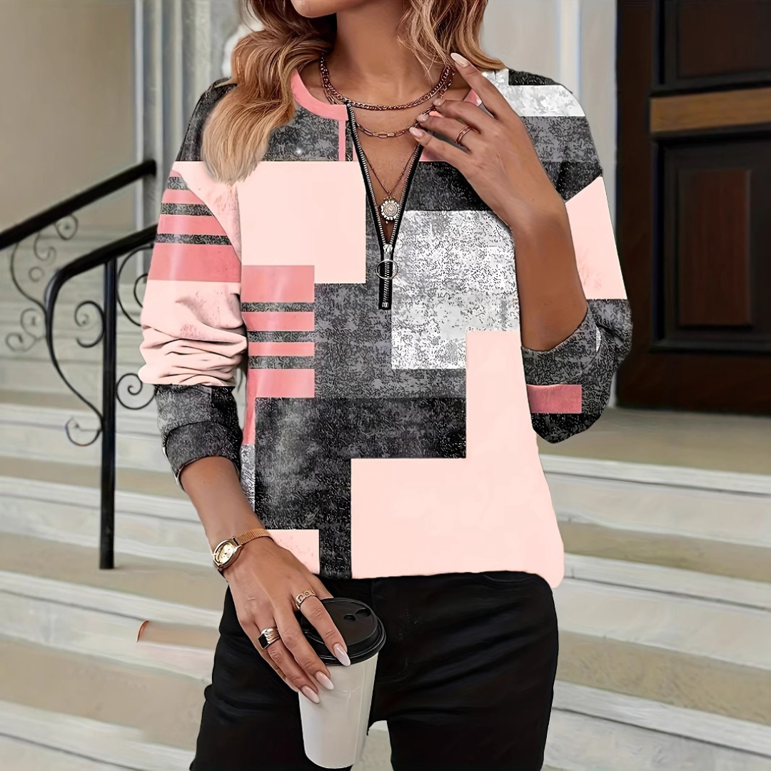 Simone | Vintage kolorowy sweter