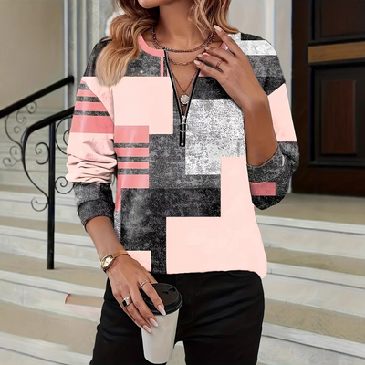Simone | Vintage kolorowy sweter