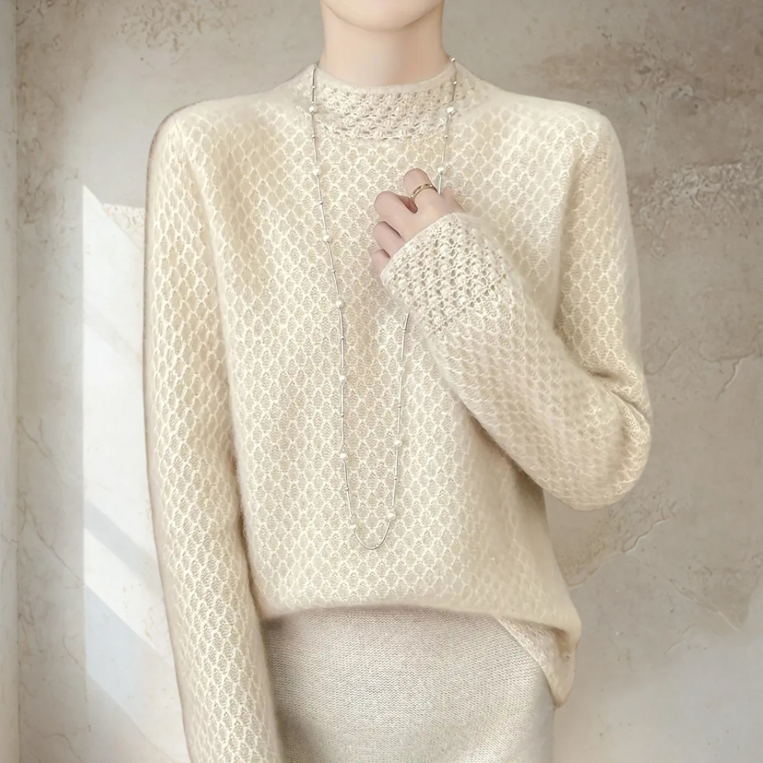 Jean | Elegancki Sweter z Wyrafinowaną Strukturą
