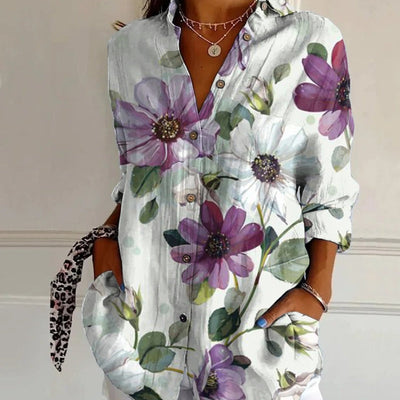 Diane | Elegancka artystyczna bluzka