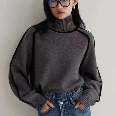 Aspen | Sweter z golfem z kaszmiru