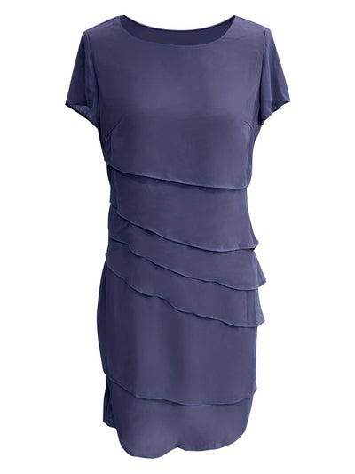 Celina | Elegancka Sukienka z Szyfonu