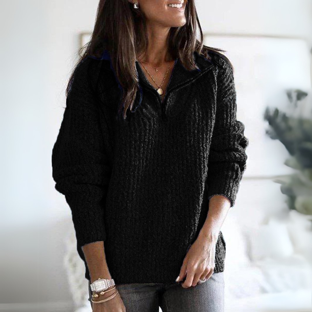Jade | Elegancki i Wszechstronny Zip Pullover
