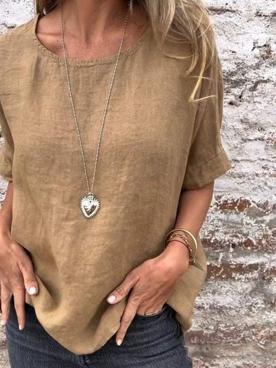 Casia | Minimalistyczny Luźny Top