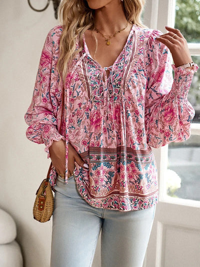 Arya | Bluzka Paysanne Boho Blossom