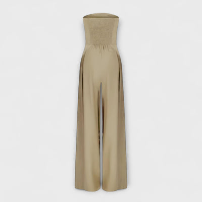 Amélie - Elegancki Jumpsuit bez Ramiączek