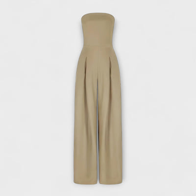 Amélie - Elegancki Jumpsuit bez Ramiączek