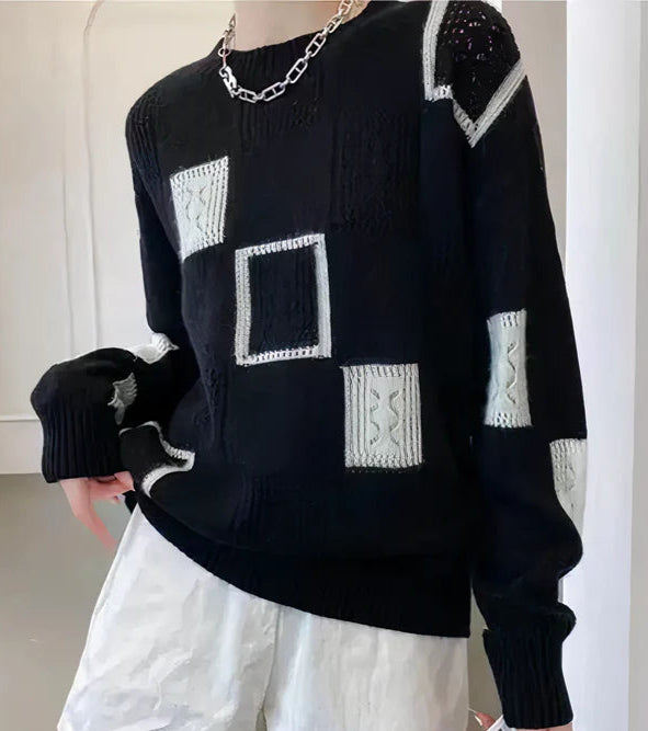 Nancy | Sweter i patchwork