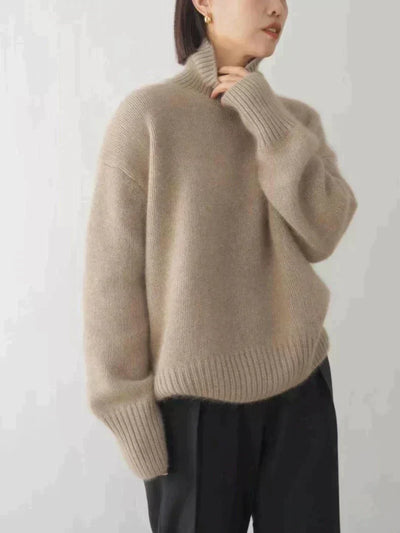 Mariam | Sweter z golfem