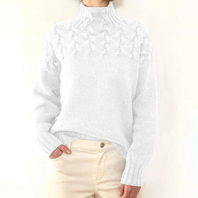 Bridget | Sweter z golfem z kaszmiru