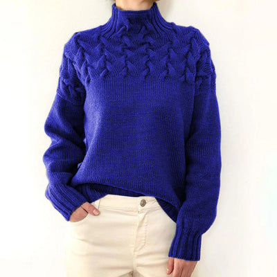 Bridget | Sweter z golfem z kaszmiru