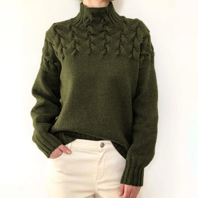 Bridget | Sweter z golfem z kaszmiru