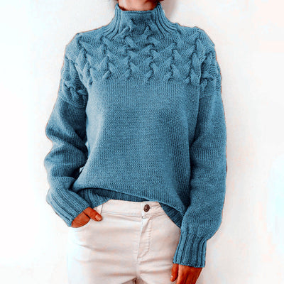 Bridget | Sweter z golfem z kaszmiru