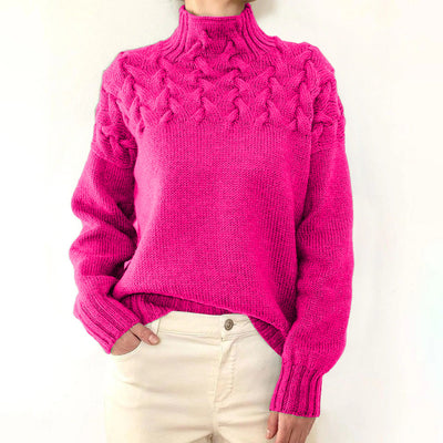 Bridget | Sweter z golfem z kaszmiru