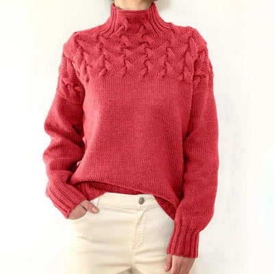 Bridget | Sweter z golfem z kaszmiru
