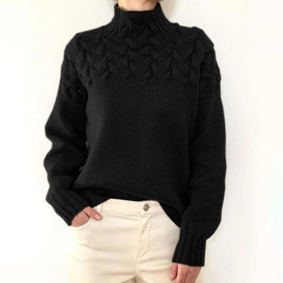 Bridget | Sweter z golfem z kaszmiru