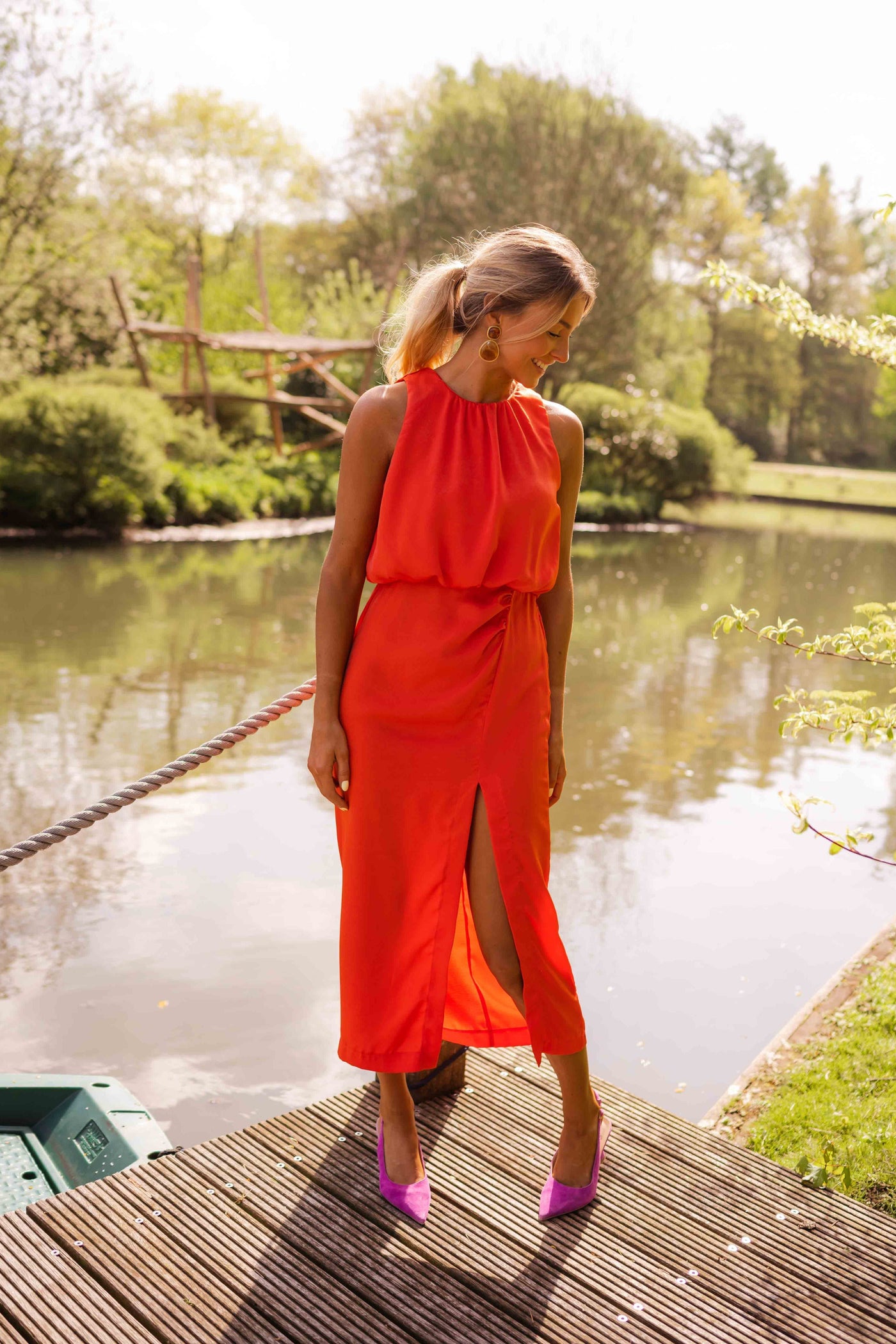 Zofia™ — Letnia Midi Sukienka