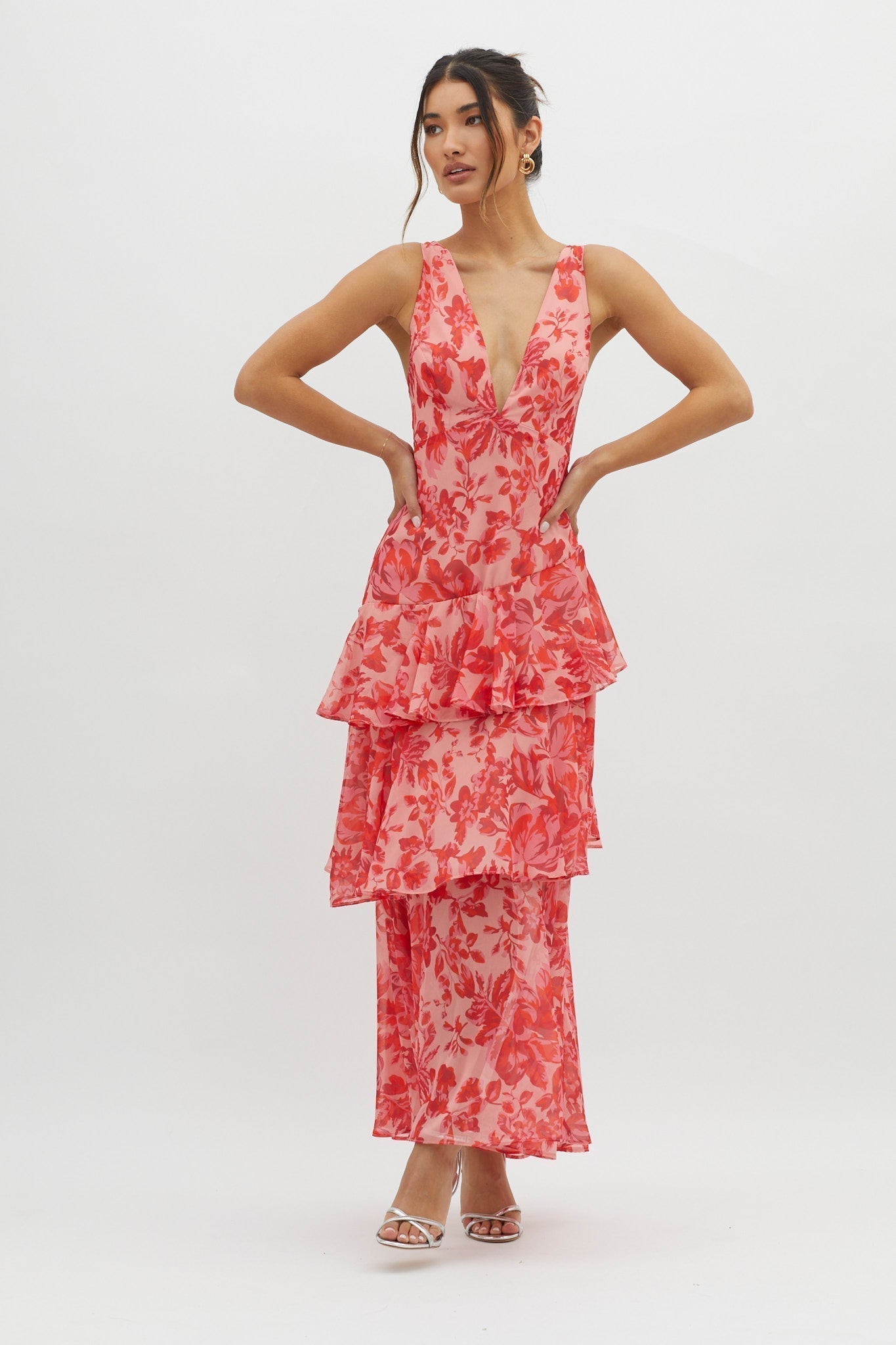 Faye™ | Sukienka Midi Bloom Shift