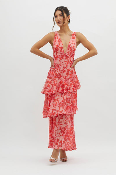 Faye™ | Sukienka Midi Bloom Shift
