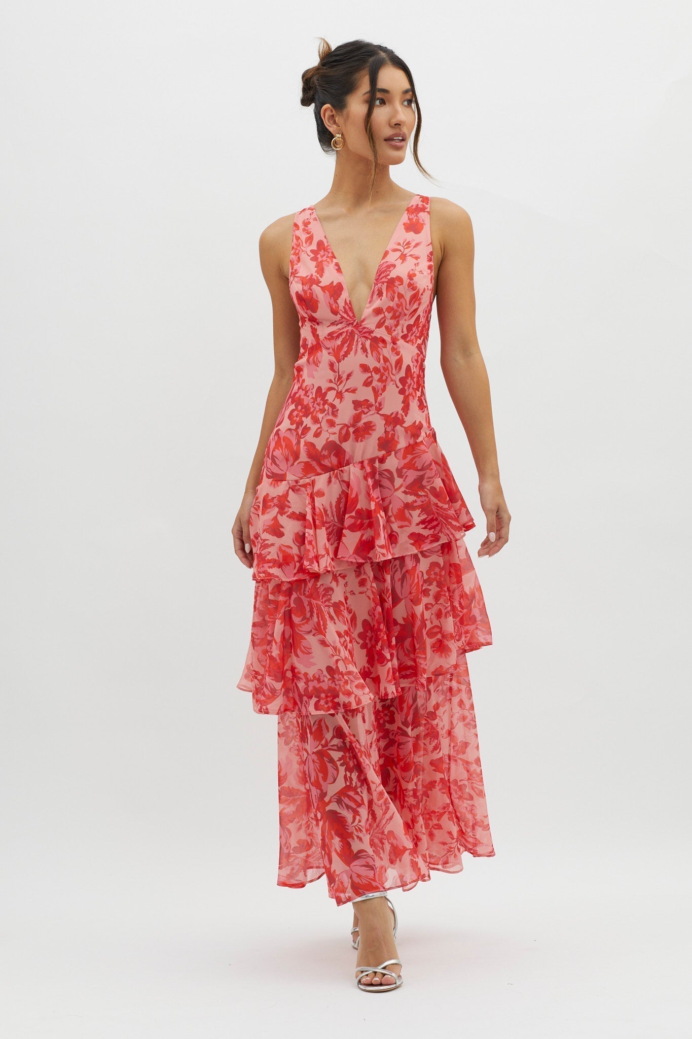 Faye™ | Sukienka Midi Bloom Shift