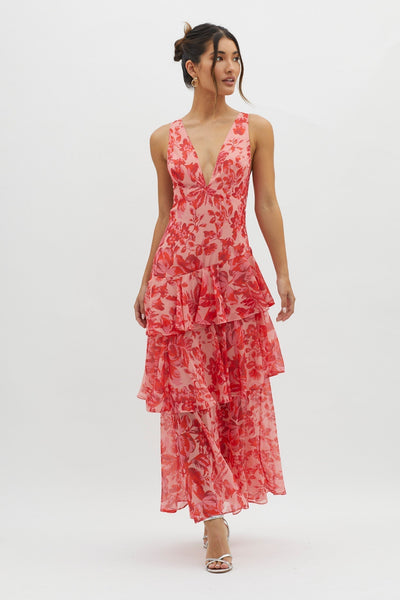 Faye™ | Sukienka Midi Bloom Shift