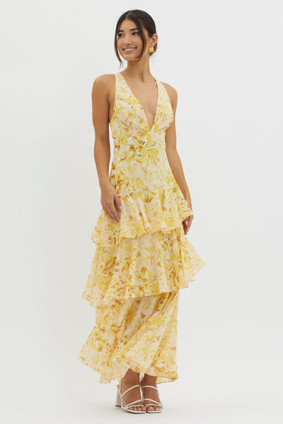 Faye™ | Sukienka Midi Bloom Shift