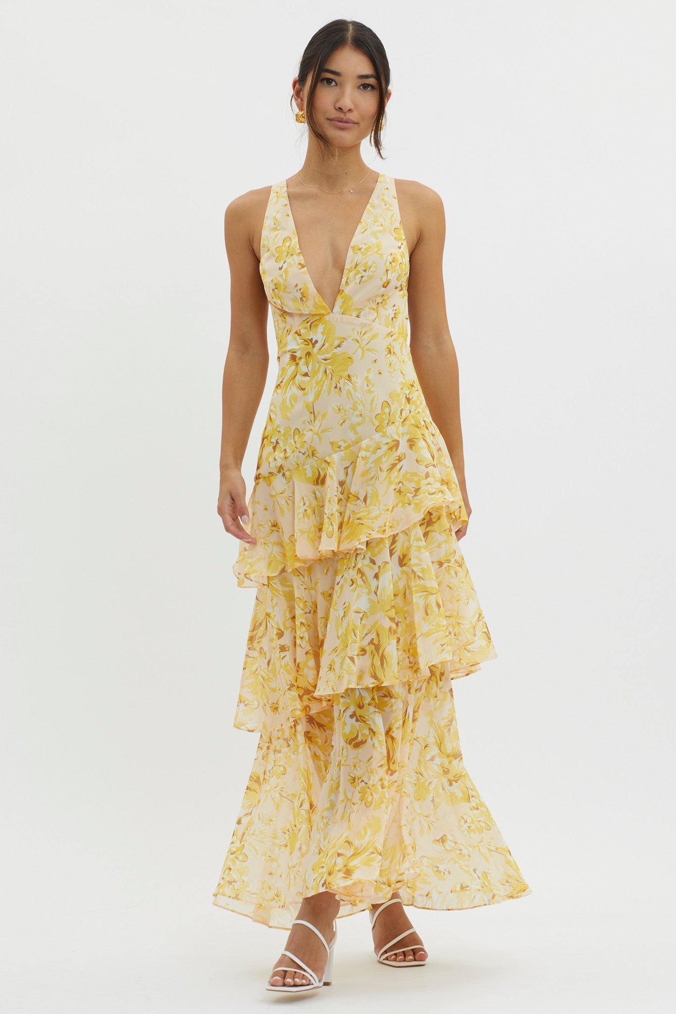Faye™ | Sukienka Midi Bloom Shift