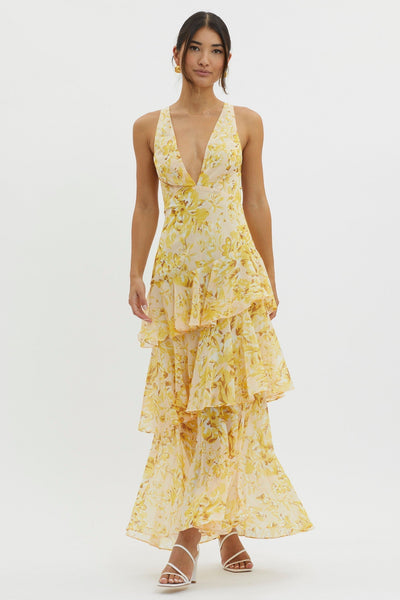 Faye™ | Sukienka Midi Bloom Shift