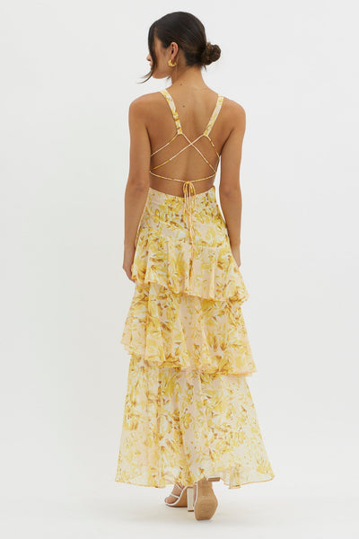 Faye™ | Sukienka Midi Bloom Shift
