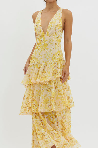 Faye™ | Sukienka Midi Bloom Shift