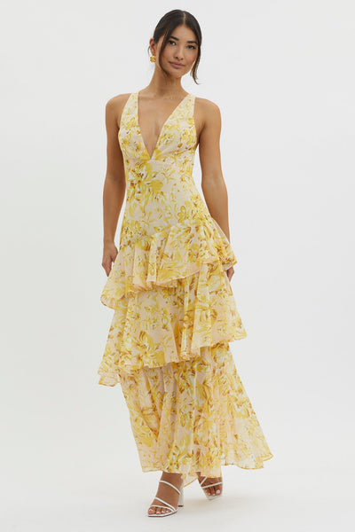 Faye™ | Sukienka Midi Bloom Shift