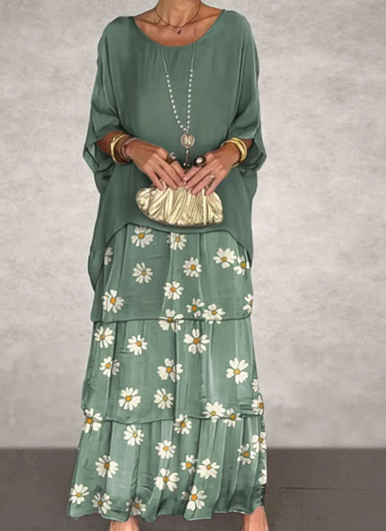 Caroline | Elegancka Maxi Sukienka