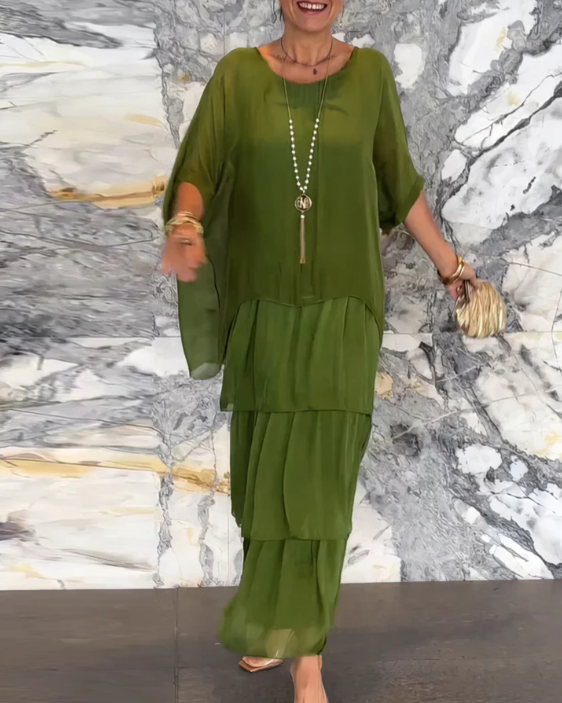Caroline | Elegancka Maxi Sukienka