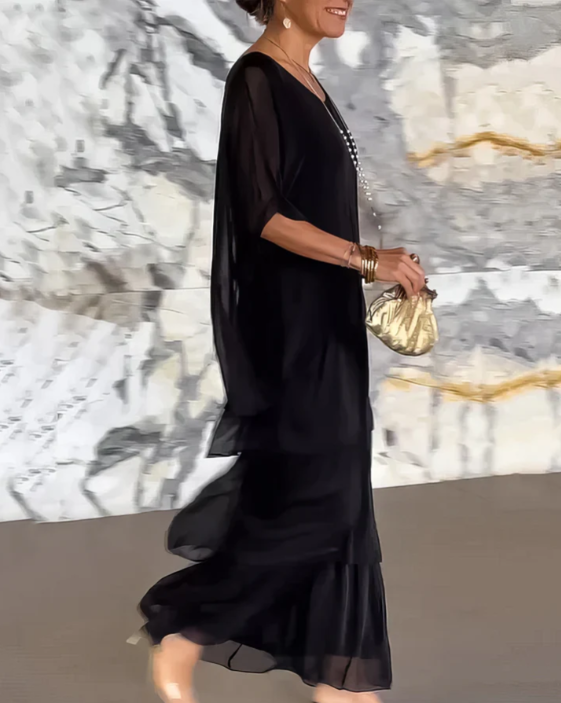 Caroline | Elegancka Maxi Sukienka