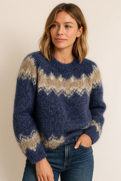 Suzanne | Klasyczny sweter zimowy