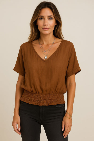 Jenny | Luźny letni top