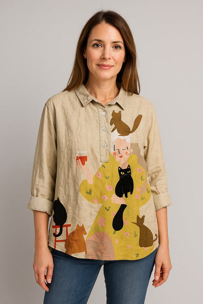 Modna Vintage Bluzka