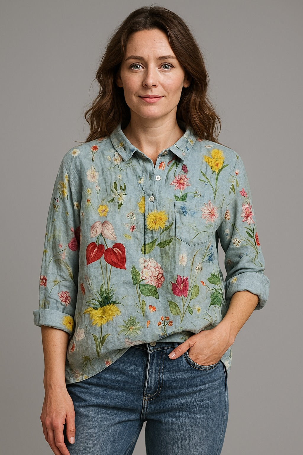 Modna Vintage Bluzka