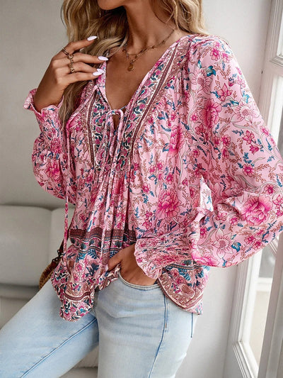 Arya | Bluzka Paysanne Boho Blossom
