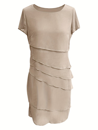 Celina | Elegancka Sukienka z Szyfonu